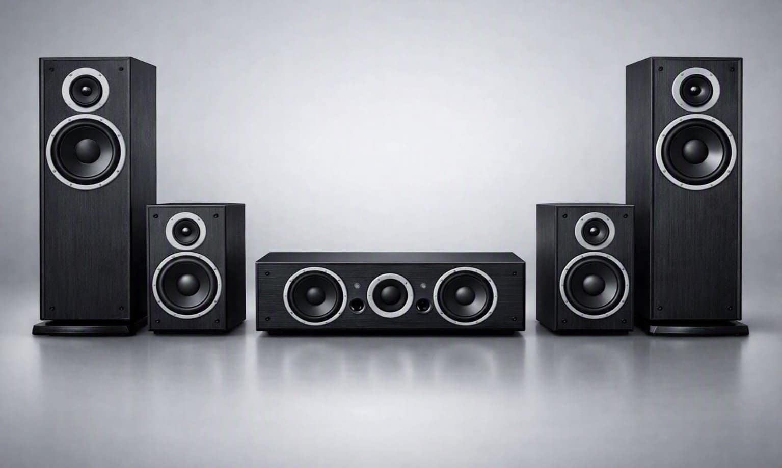 5 Caixas frontais custo- beneficio para Home cinema