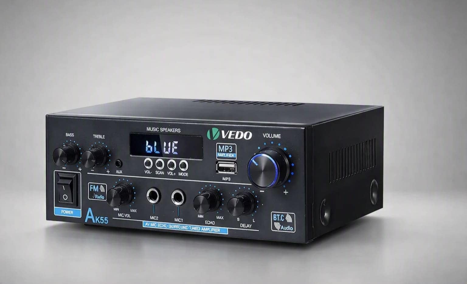 AK-55 Hi-Fi 600W: custo-benefício, potência e conexões